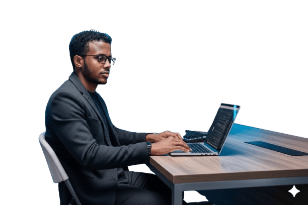 Developer portrait illustration